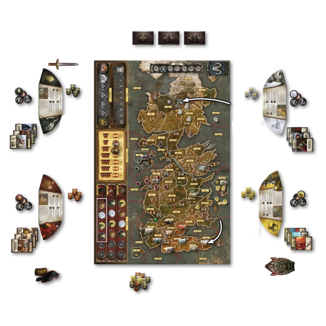 Настольные игры - Настольная игра Geekach Игра престолов. Второе издание (841333124496)#2