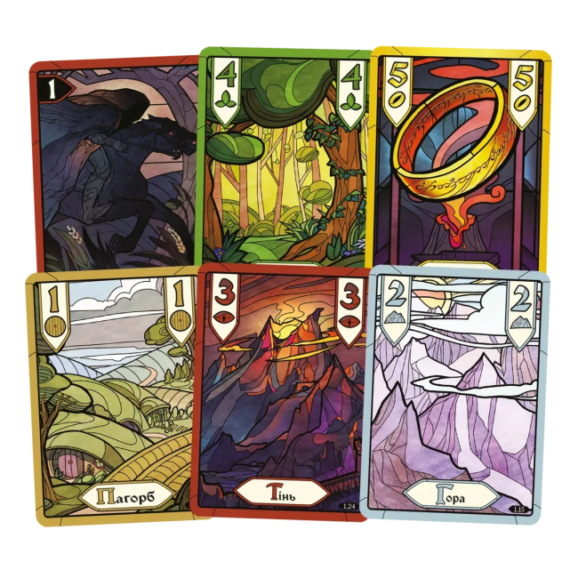 Настільні ігри - Настільна гра Geekach Братство Персня. Карткова гра (841333129408)#4