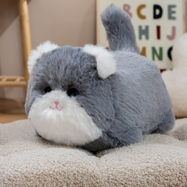 М'які тварини - Інтерактивна іграшка Huggy Luv Сіре кошеня (DKO0221)#6