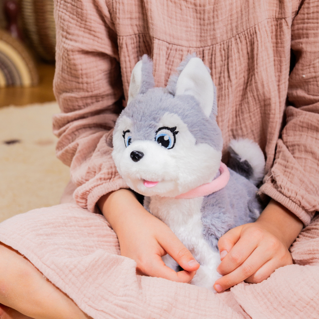 М'які тварини - Інтерактивна іграшка Puppy Luv Цуценя Луна (DKO0103)#4