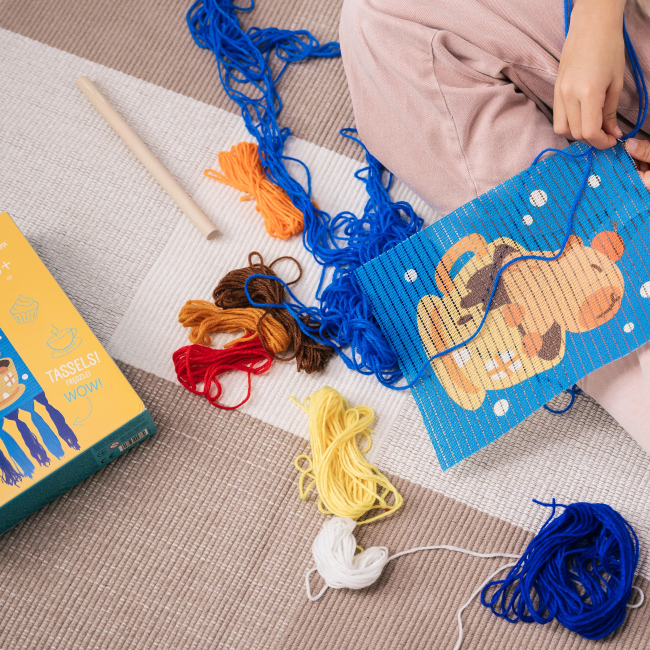 Набори для творчості - Набір для творчості Wow Box Вчимося вишивати панно Капібара в чашці (WOW0277)#3