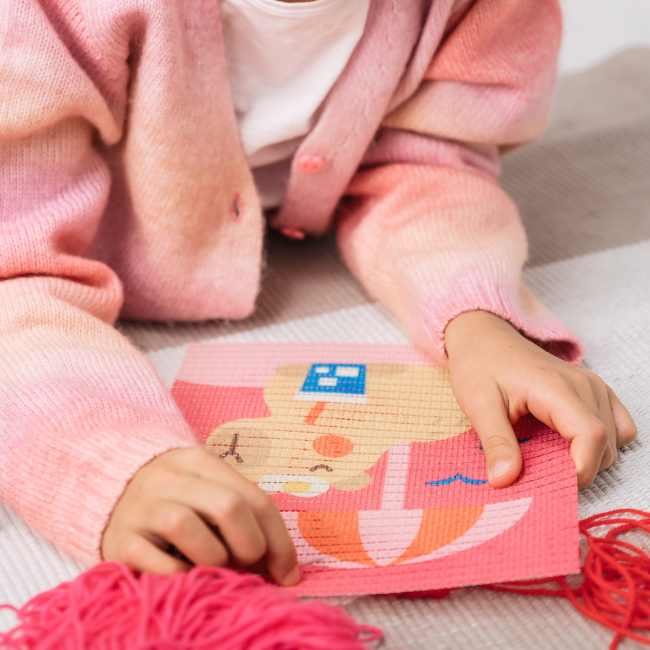 Набори для творчості - Набір для творчості Wow Box Вчимося вишивати панно Капібара на відпочинку (WOW0278)#5