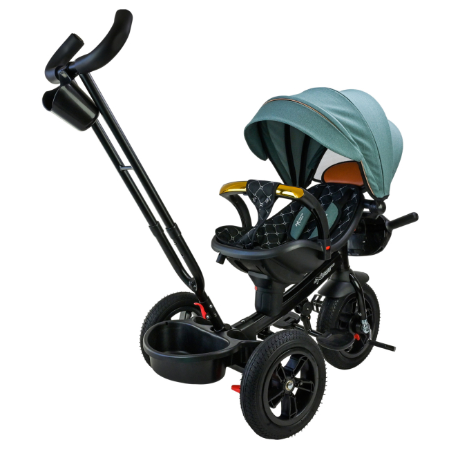 Велосипеди - Велосипед Країна Іграшок триколісний сірий (TR2404)#3