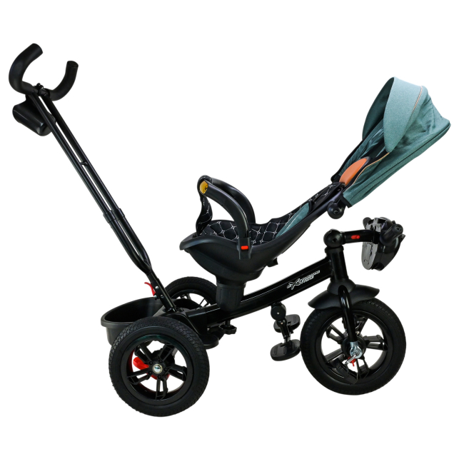 Велосипеди - Велосипед Країна Іграшок триколісний сірий (TR2404)#4