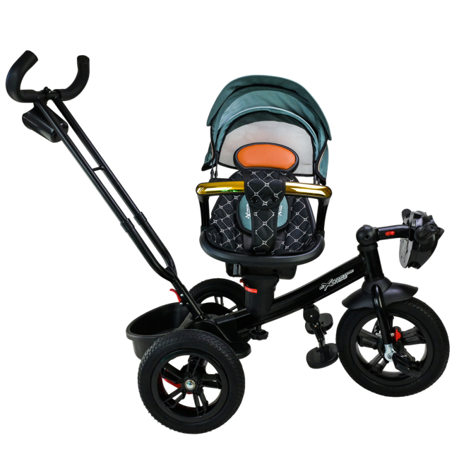 Велосипеди - Велосипед Країна Іграшок триколісний сірий (TR2404)#5