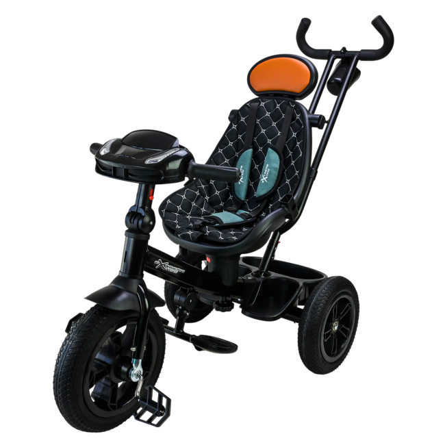 Велосипеди - Велосипед Країна Іграшок триколісний сірий (TR2404)#6