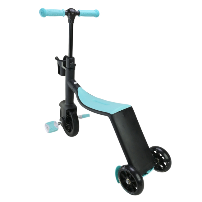 Самокати - ​Самокат-біговел Країна Іграшок 2 в 1 блакитний (SC824)#5