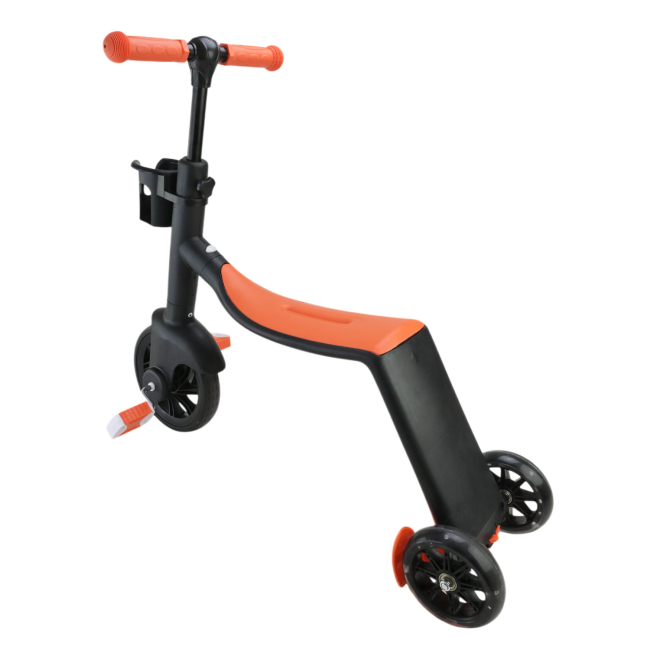 Самокаты - ​Самокат-беговел Країна Іграшок 2 в 1 оранжевый (SC825)#4