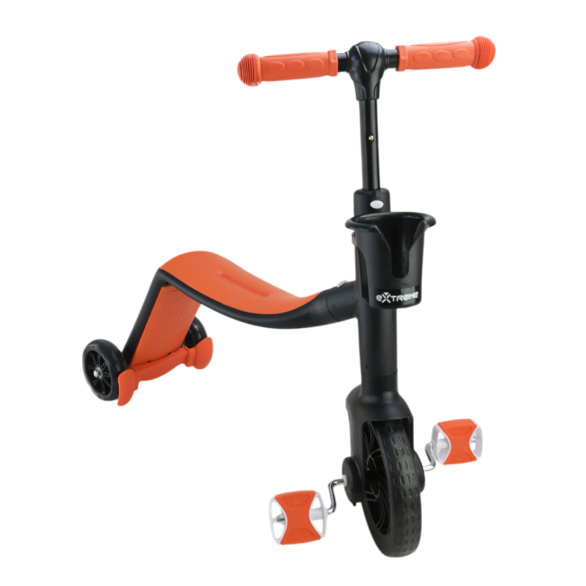 Самокаты - ​Самокат-беговел Країна Іграшок 2 в 1 оранжевый (SC825)#5