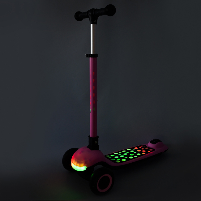 Самокаты - Самокат Країна Іграшок LED подсветка синий (SC9026/2)#3