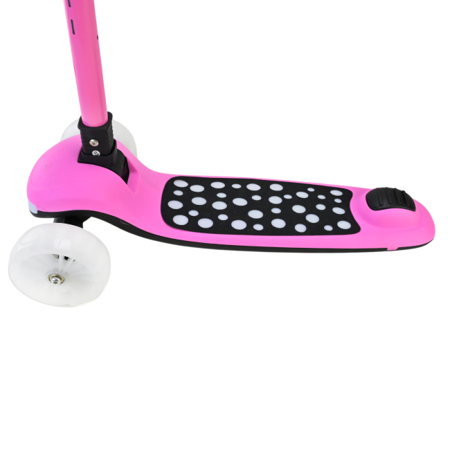 Самокати - Самокат Країна Іграшок LED підсвітка рожевий (SC9027/2)#3