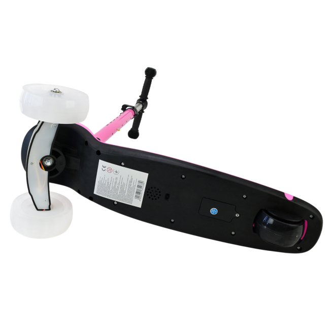 Самокати - Самокат Країна Іграшок LED підсвітка рожевий (SC9027/2)#4