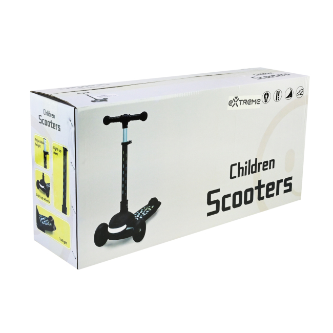 Самокати - Самокат Країна Іграшок LED підсвітка червоний (SC9027/3)#2