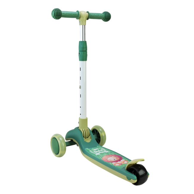 Самокати - Самокат Extreme motion Левеня зелений (SC817/1)#2