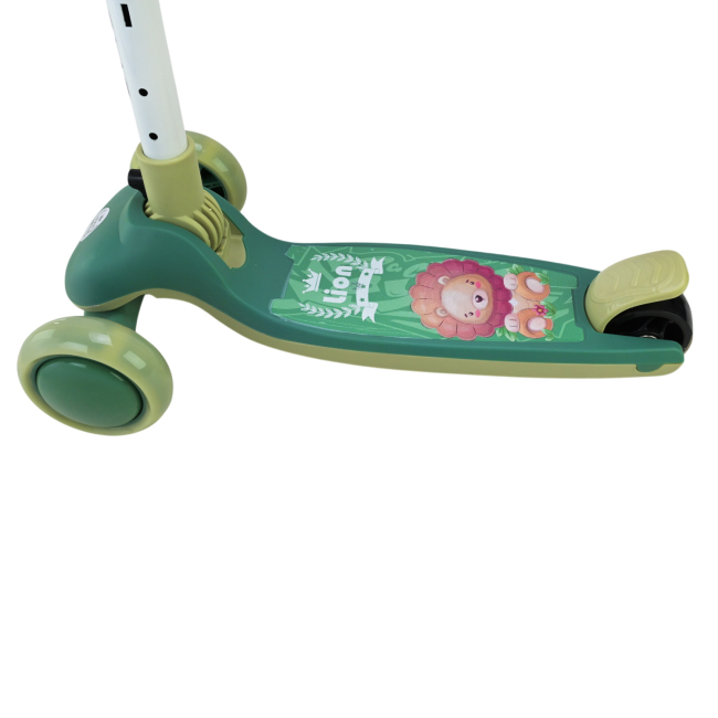 Самокати - Самокат Extreme motion Левеня зелений (SC817/1)#3