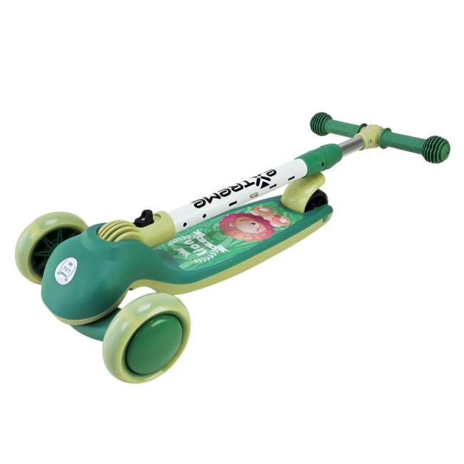 Самокати - Самокат Extreme motion Левеня зелений (SC817/1)#5