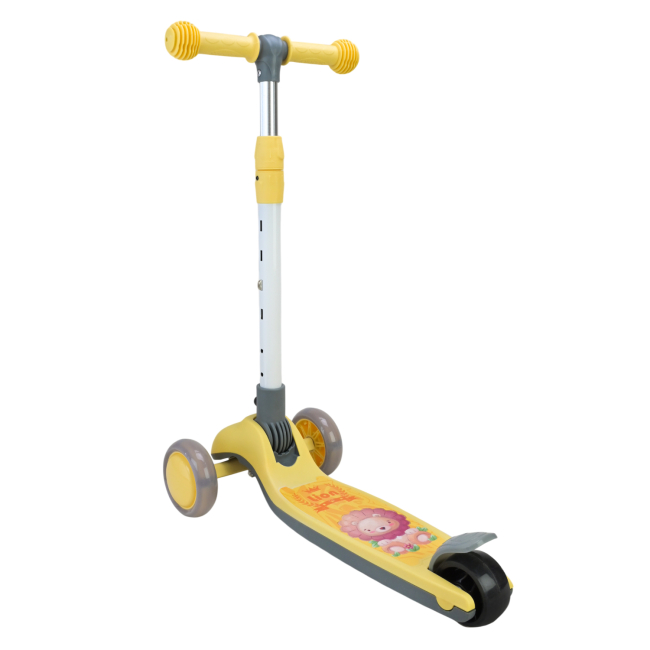 Самокати - Самокат Extreme motion Левеня жовтий (SC817/2)#2