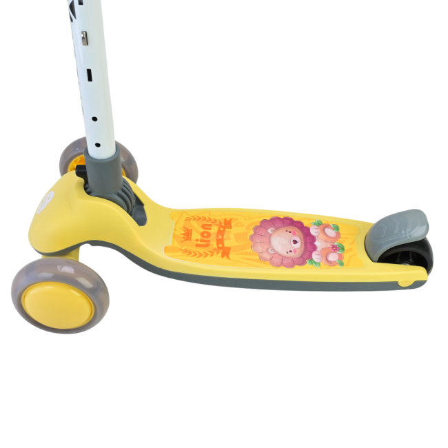 Самокати - Самокат Extreme motion Левеня жовтий (SC817/2)#3