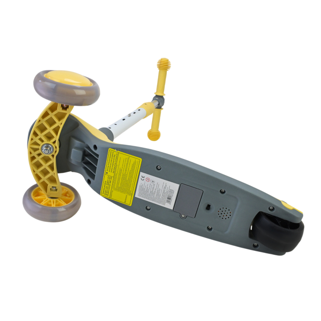 Самокати - Самокат Extreme motion Левеня жовтий (SC817/2)#4