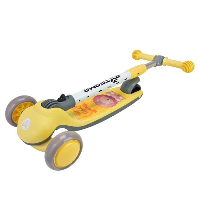 Самокати - Самокат Extreme motion Левеня жовтий (SC817/2)#5