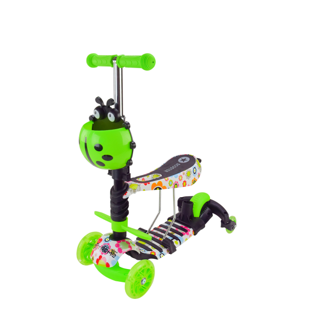 Самокаты - Самокат Країна Іграшок 5 в 1 зеленый (SC2502/1)#5