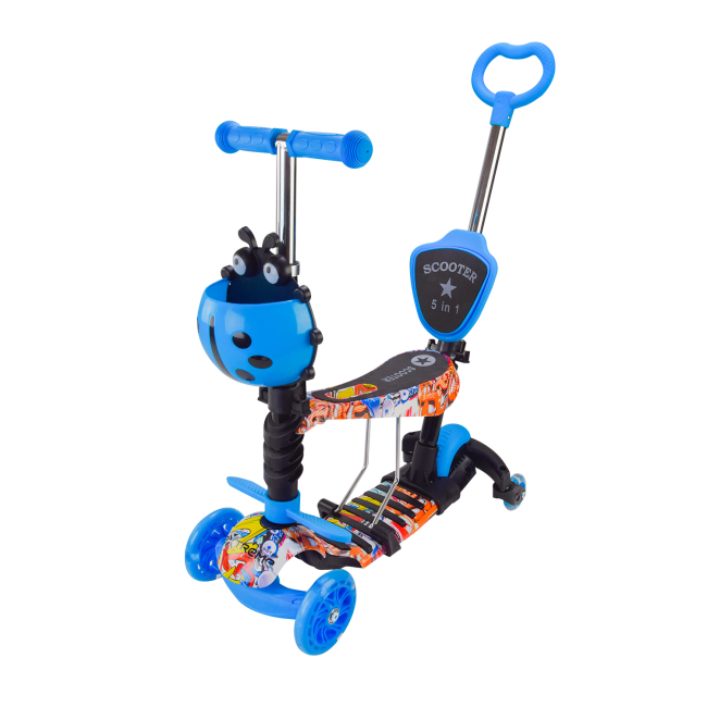Самокаты - Самокат Країна Іграшок 5 в 1 синий (SC2502/2)#2