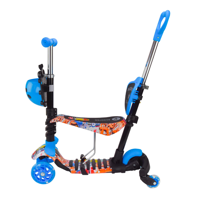 Самокаты - Самокат Країна Іграшок 5 в 1 синий (SC2502/2)#3