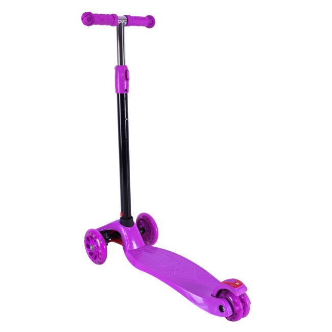 Самокаты - Самокат Extreme motion Maxi фиолетовый (SC25121/3)#2