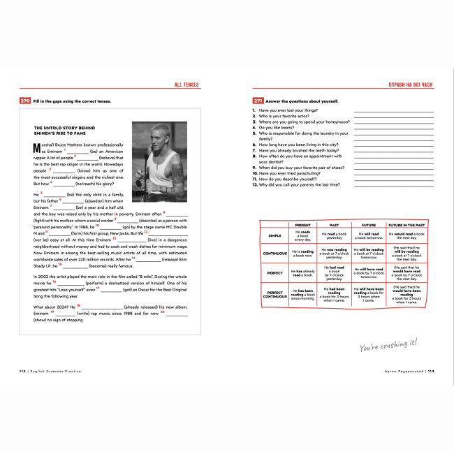 Навчальна література - Книжка «English Grammar Practice. Збірник вправ для вивчення англійської граматики» Артем Редванський (9786179525681)#3