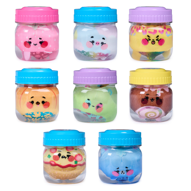 Персонажи мультфильмов - Мягкая игрушка-сюрприз Magic Jellykins в волшебной банке (M68900) (SM68900)#2