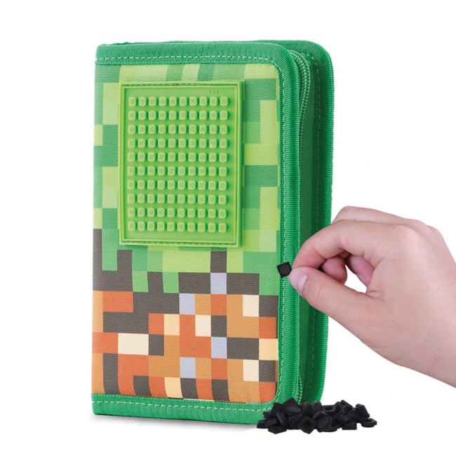 Пеналы и кошельки - ​Пенал-книжка Pixie Crew Minecraft с пикселями (PXA-04-83)#5