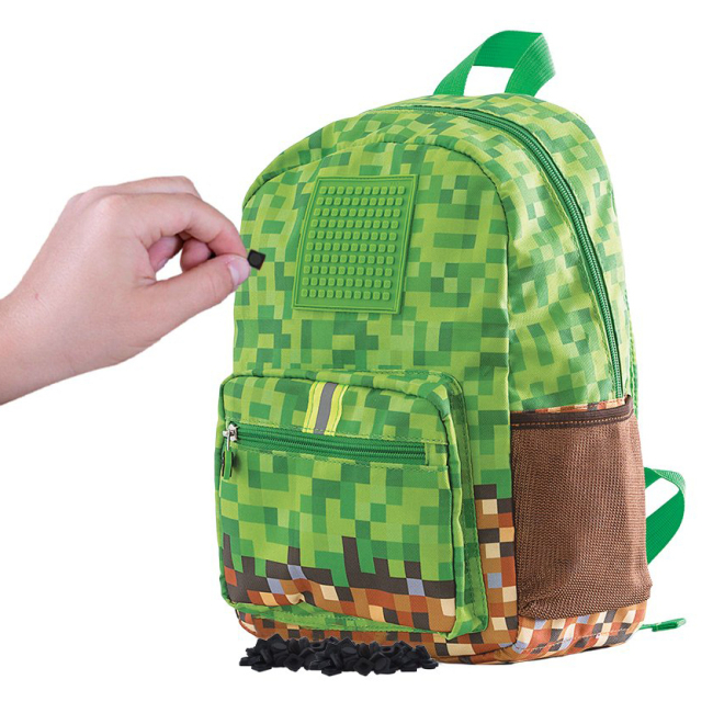Рюкзаки та сумки - Рюкзак Pixie Crew Minecraft з пікселями 10л (PXB-18-83)#3