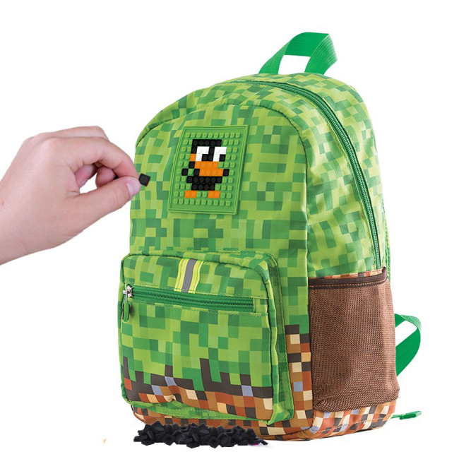 Рюкзаки та сумки - Рюкзак Pixie Crew Minecraft з пікселями 10л (PXB-18-83)#5