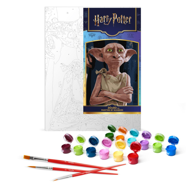 Товары для рисования - Картина по номерам Ідейка WB Harry Potter Сила верности 30 х 40 см (KHO5237)#2