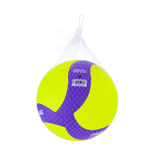 Спортивні активні ігри - М'яч волейбольний Країна Іграшок лимонно-фіолетовий (VB25524/1)#2