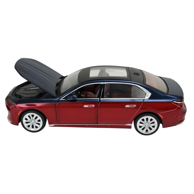 Автомодели - Автомодель Автопром BMW I7 1:24 (68288A(R))#4