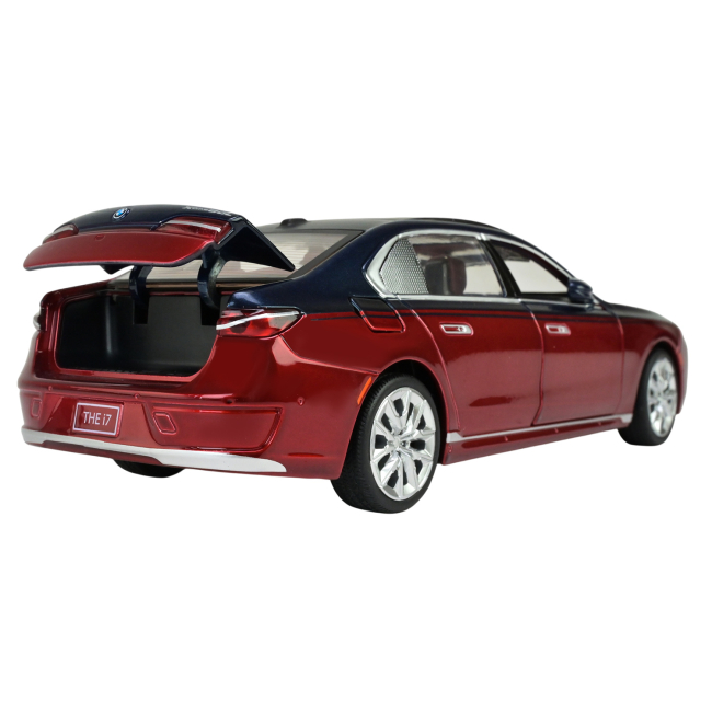 Автомодели - Автомодель Автопром BMW I7 1:24 (68288A(R))#6