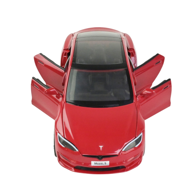 Автомоделі - Автомодель Автопром Tesla model S червона (AP7713/1)#3