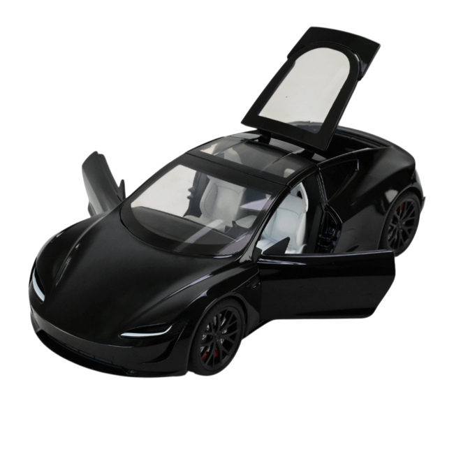 Автомоделі - Автомодель Автопром Tesla Roadster чорна (AP7724/2)#2
