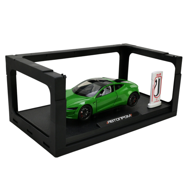 Автомоделі - Автомодель Автопром Tesla Roadster зелена (AP7724/4)#2