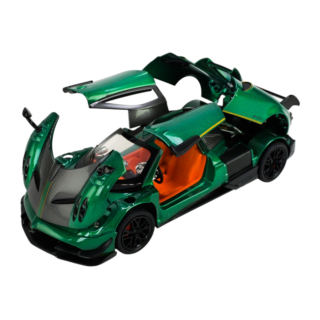 Автомоделі - Автомодель Автопром Pagani Huayra BC зелена (AP7748/2)#4