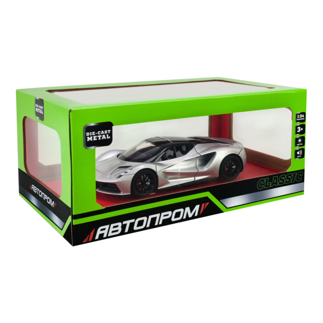Автомоделі - Автомодель Автопром Lotus Evija сіра (AP7753/3)#6