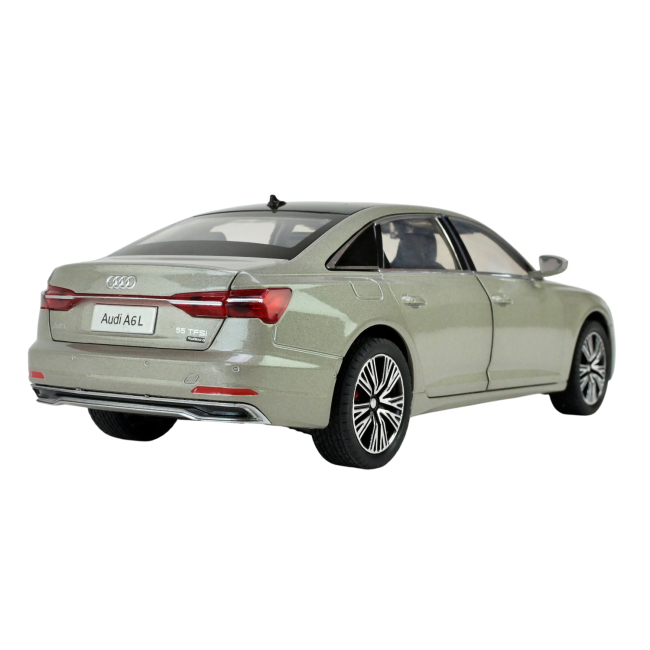 Автомодели - Автомодель Автопром Audi A6L серая (AP7754/2)#3