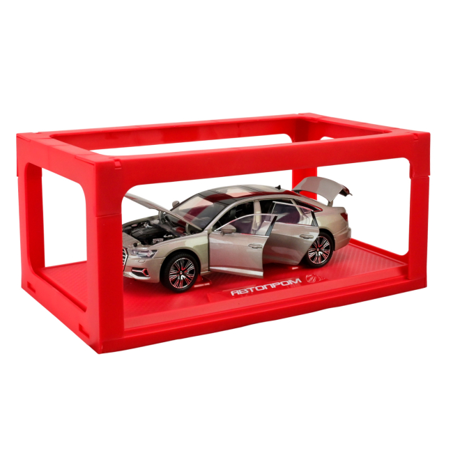 Автомодели - Автомодель Автопром Audi A6L серая (AP7754/2)#6