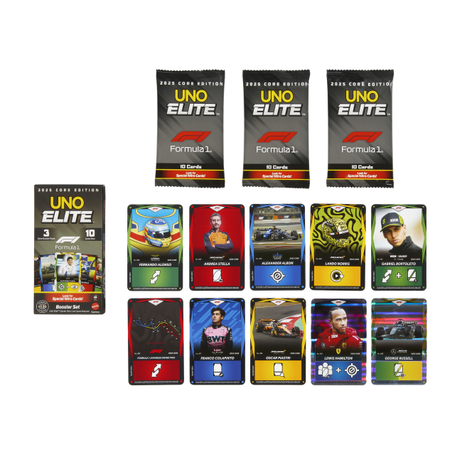 Настільні ігри - Доповнення до настільної гри UNO Elite F1 (JLV43)#2