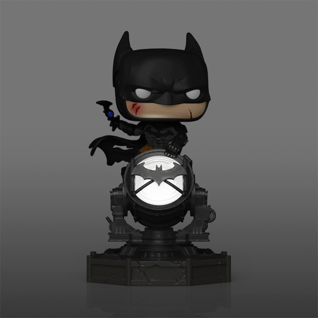 Фігурки персонажів - Фігурка Funko Pop DC Comics Бетмен і Бет-сигнал (90378)#3