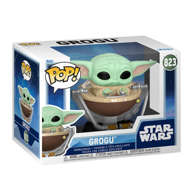 Фігурки персонажів - Фігурка Funko Pop Star wars Ґроґу у колясці (90451)#2