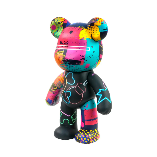 Фігурки тварин - Колекційна фігурка ToyMonster Kuma Paw Вуличний вайб Глітч (T02945-2)#2