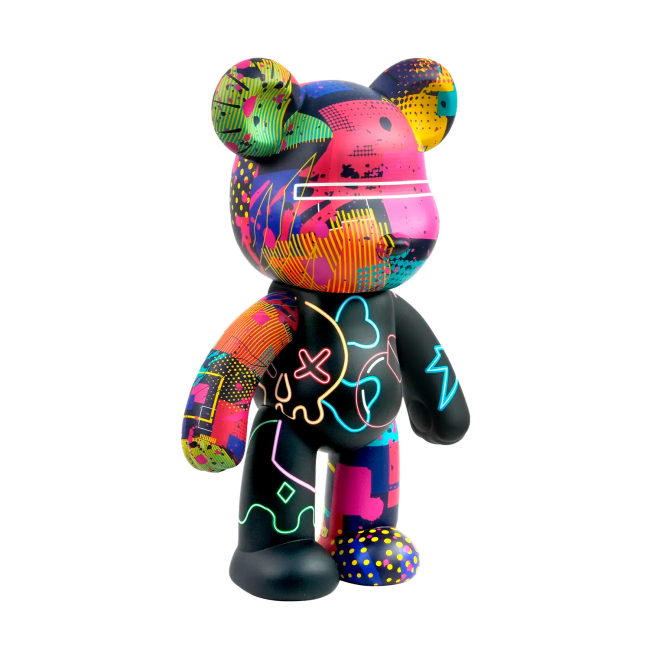 Фігурки тварин - Колекційна фігурка ToyMonster Kuma Paw Вуличний вайб Глітч (T02945-2)#3