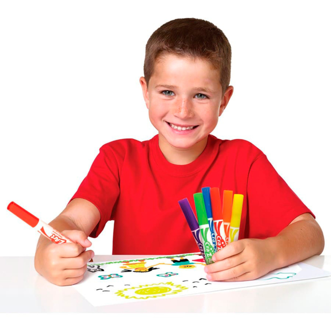 Канцтовары - Набор маркеров Cra-Z-Art Легкосмываемые 8 шт (10000CRA)#4